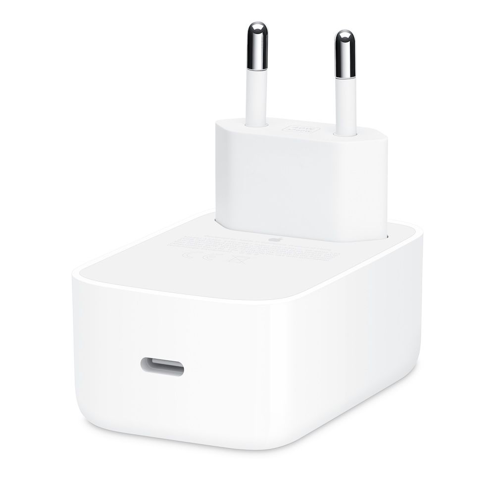 Apple 40W Dynamic Power Adapter mit 60W Max, Weiß, USB-C