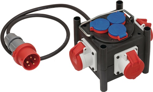 Stromverteiler Stecker 400V/16 A 3xCEE400V+3x230V BRENNENSTUHL