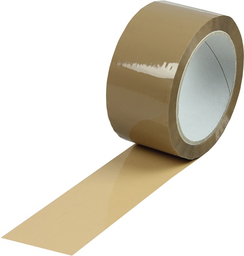 Klebeband Breite 50mm Länge 66m Stärke 48µ leise abrollend braun TRANSPAK
