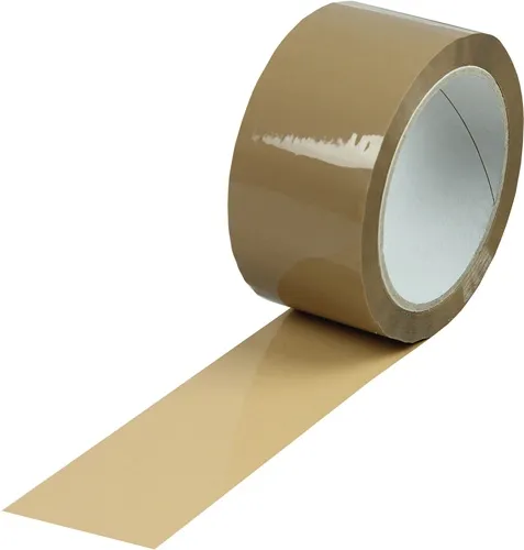 Klebeband Breite 50mm Länge 66m Stärke 48µ leise abrollend braun TRANSPAK