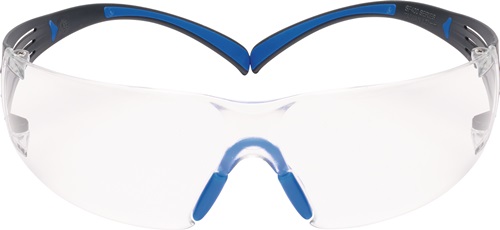 Schutzbrille SecureFit™ F400 EN 166 Bügel graublau,Scheibe klar PC 3M