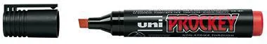 uni-ball Marker uniPROCKEY 159021 Keilspitze rot