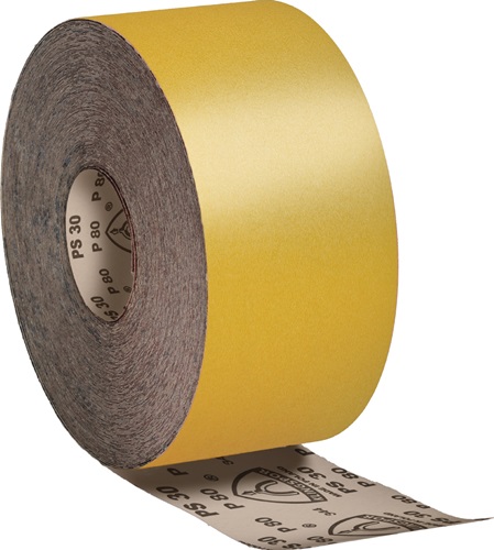 Schleifpapierrolle PS 30 D 115mm K.180 f.Lack/Farbe/Spachtel Korund KLINGSPOR