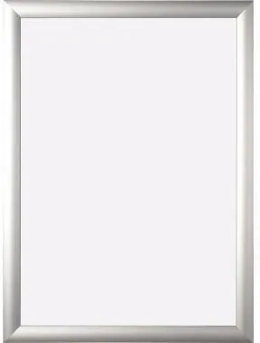 Bi-office Wandprospekthalter VT720415370 A4 Klapprahmen silber