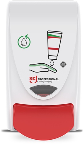 Spender Hauptpflege PROLINE H235xB132xT117ca.mm 1l weiß/rot SC JOHNSON
