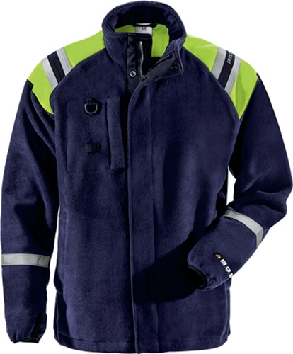 FRISTADS Fleecejacke Flamestat 4073 ATF Gr.XL Dunkelblau