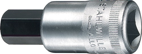 Steckschlüsseleinsatz 54 1/2 Zoll Innen-6-kant SW 7mm L.60mm STAHLWILLE