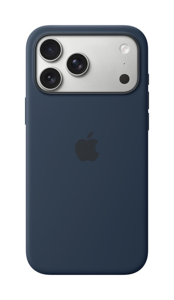 Apple iPhone 17 Pro Max Silikon Case mit MagSafe, Mitternacht