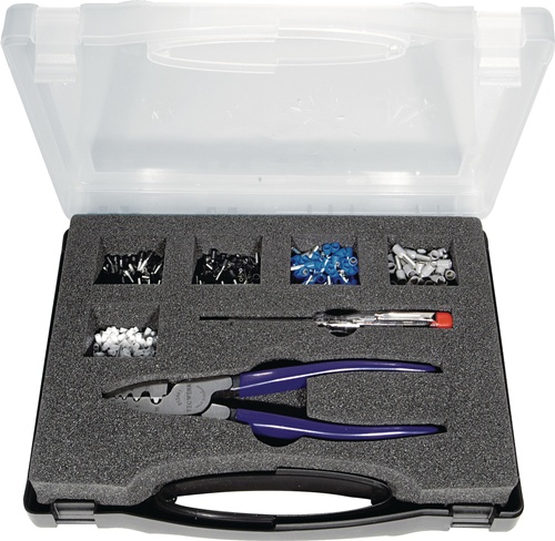 Aderendhülsensortiment 502tlg.0,50-4,00mm² Sortimentskoffer TECWERK