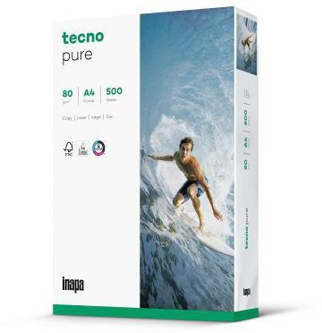 inapa tecno Kopierpapier pure 2100011510 A4 80g 500Bl.