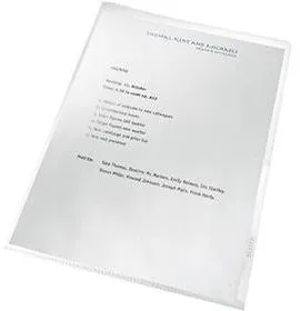 Leitz Sichthülle re:cycle 40010003 A4 PP farblos 100 St./Pack.
