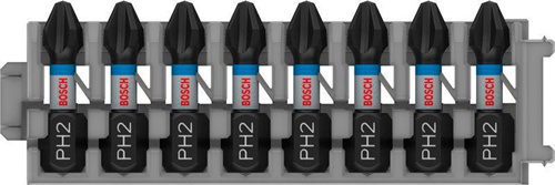 Bosch Schrauberbit-Set PRO 8tlg. L.25mm PH2 