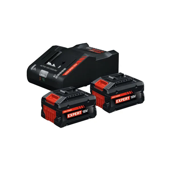 Bosch EXPERT Starter-Set 2x EXBA18V-80 + EXAL18V-160