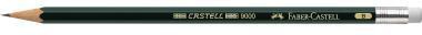 Faber-Castell Bleistift CASTELL 9000 119201 B dunkelgrün