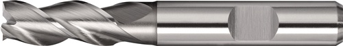 TECWERK Bohrnutenfräser DIN 844 Typ W HSS-Co8 DIN 1835 B Schneidenanzahl 3 kurz 