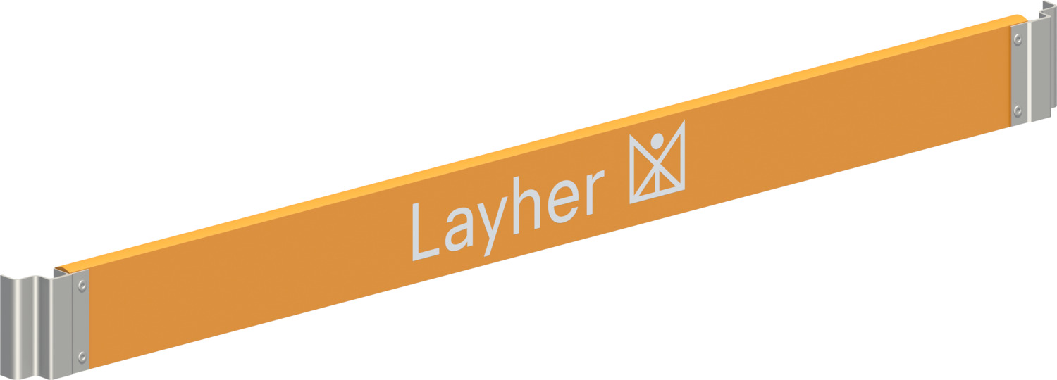 Layher Längs-Bordbrett orange 1,80 m