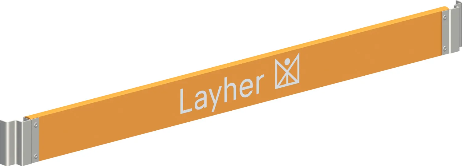 Layher Längs-Bordbrett orange 1,80 m