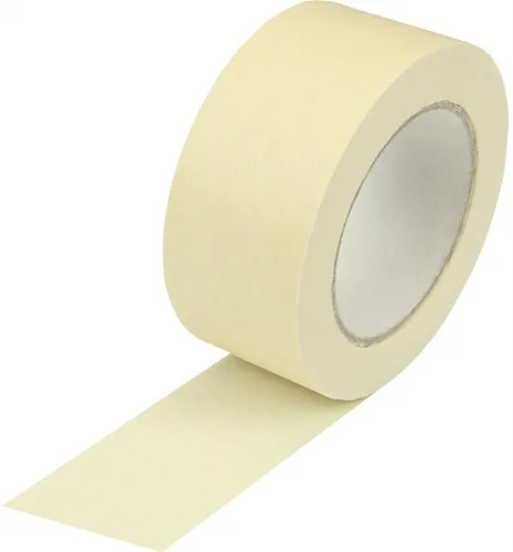 Kreppband Breite 50mm Länge 50m Stärke 125µ chamois flachkrepp TRANSPAK