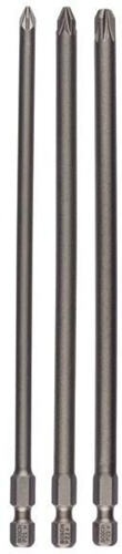Bosch Schrauberbit-Set Extra-Hart 3tlg.PZ1/PZ2/PZ3 L.152mm