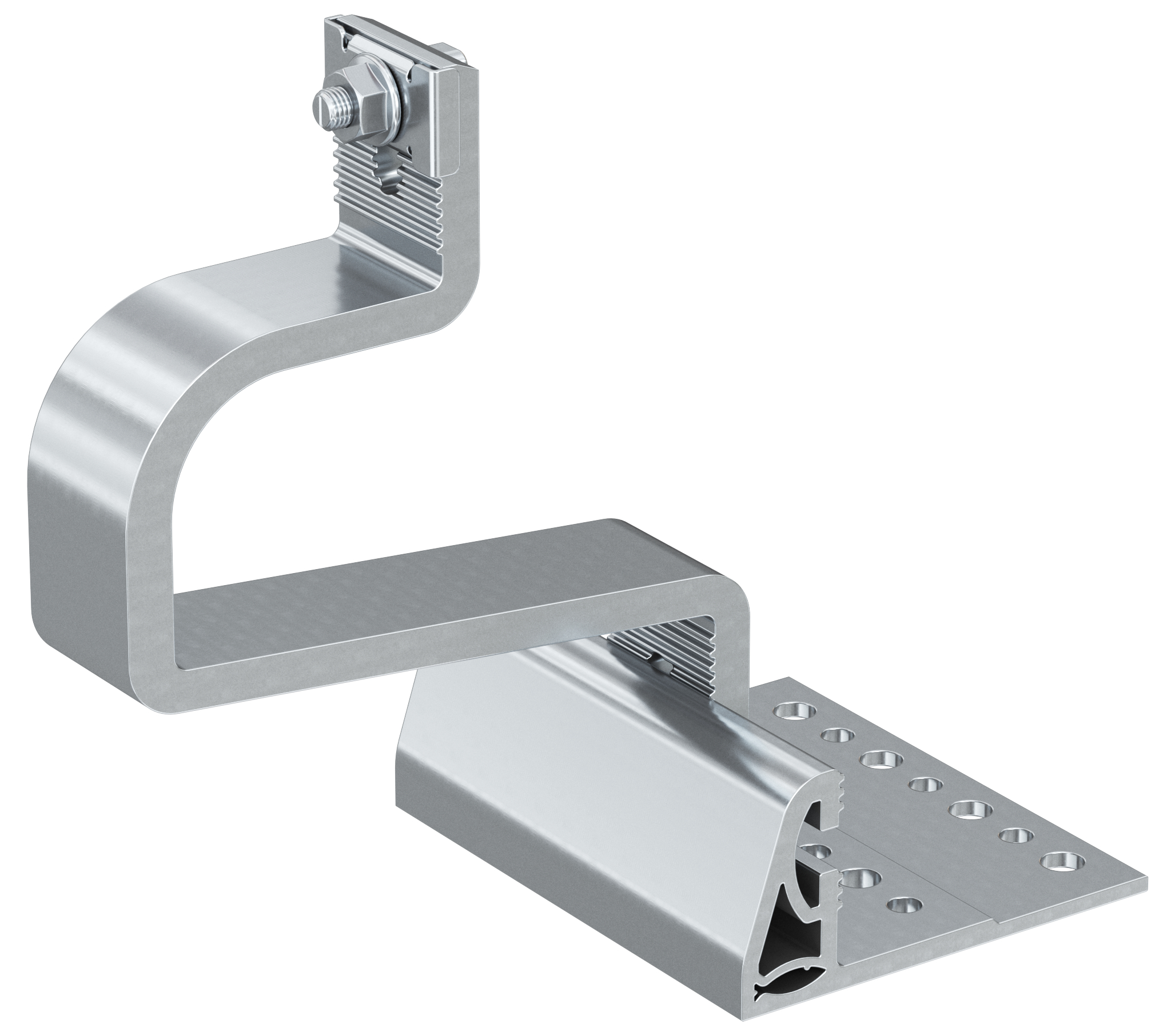 fischer Dachhaken RH 52-67 VB AL Aluminium