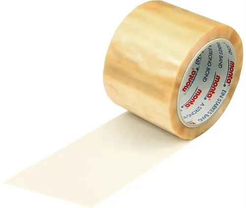 Klebeband monta 220 Breite 75mm Länge 66m S.54µ PVC transparent leise TRANSPAK