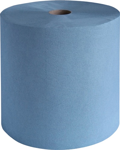 Putztuchrolle profix® durex plus L.ca.380 mmxB.ca.360mm blau