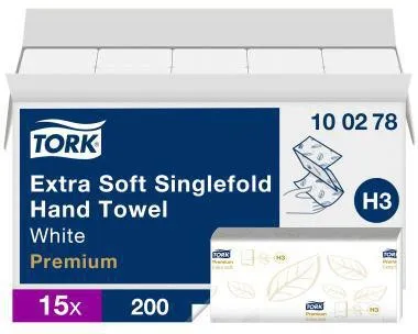 Tork Papierhandtuch Premium 100278 2lagig weiß 3.000 Bl./Pack.