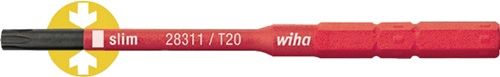 Wechselkl.SlimBit electric TORX T 25x75mm VDE isol.WIHA