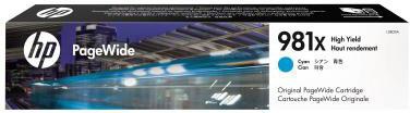 HP Tintenpatrone L0R09A 981X 10.000Seiten cyan