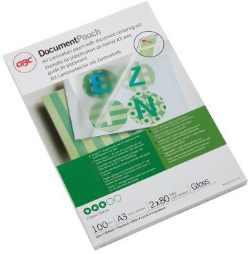 GBC Folientasche DocumentPouch IB583032 DIN A3 100 St./Pack.