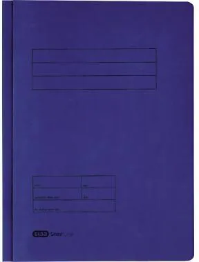 ELBA Doppelhefter 2 gegeneinanderl. Heftfalzen blau 100421220