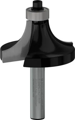 Bosch Abrundfräser Standard for Wood Radius 15mm Arbeits-L.22mm L.66mm