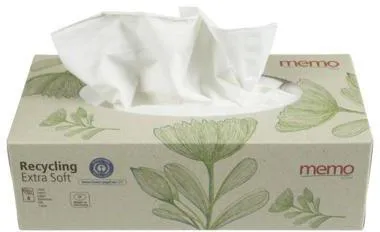 memo Taschentücher Recycling Extra Soft H3458 4lg. 100St.