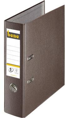 Bene Ordner 291400 BN DIN A4 80mm PP braun