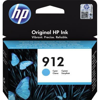 HP Tintenpatrone 3YL77AE 912 315Seiten cyan