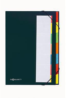 PAGNA Ordnungsmappe Deskorganizer 44171-04 DIN A4 7Fächer schwarz