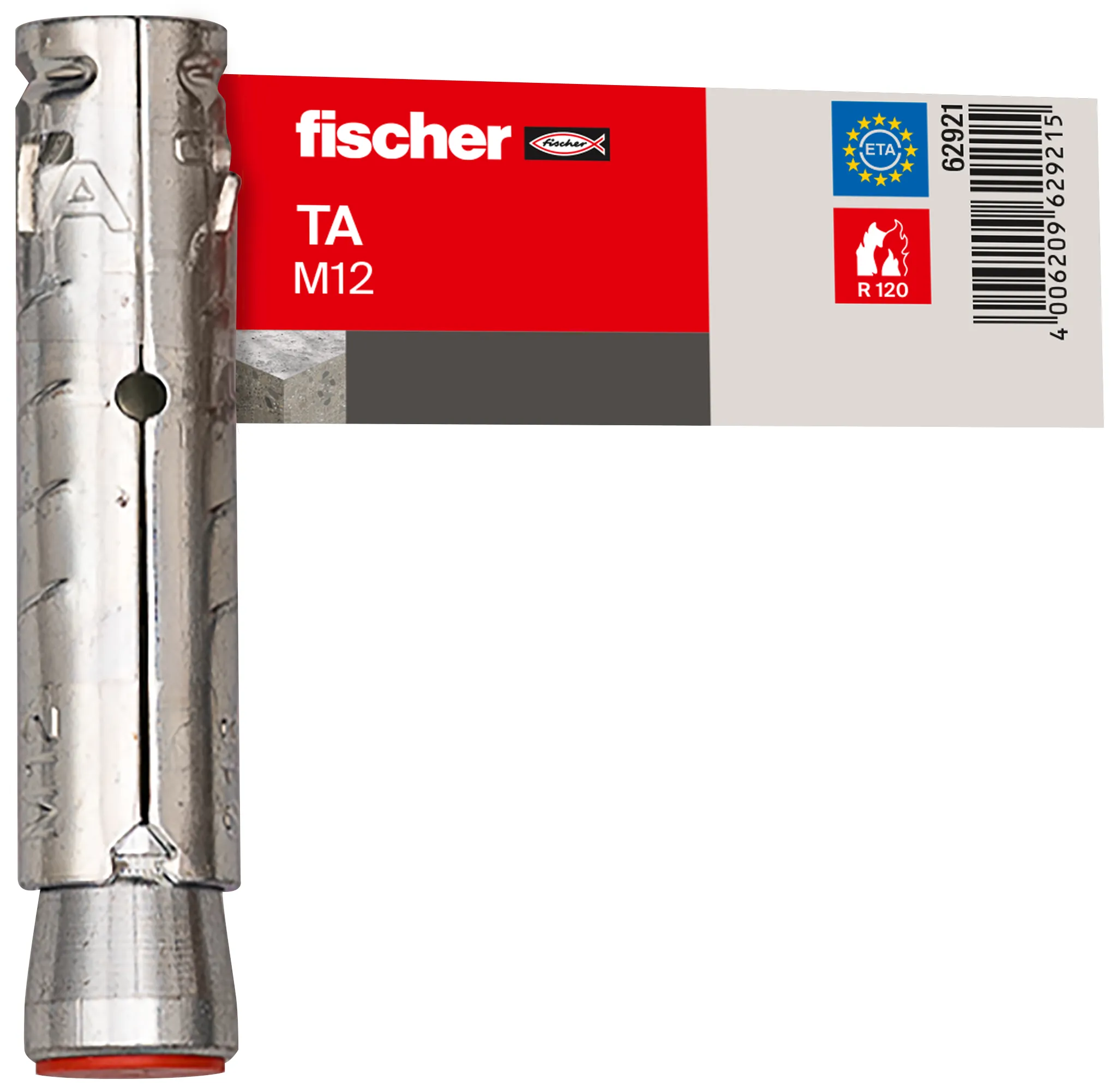 fischer Schwerlastanker TA M12 E Einzelpreisauszeichnung