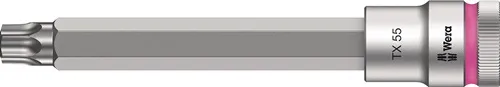 Steckschlüsseleinsatz 8767 C HF TORX® 1/2 Zoll T55 L.140mm WERA