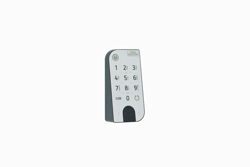 Bedienfeld Entry 7711 KP PIN anthrazit/weiß IP53 beleuchtete Tastatur