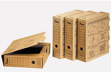 Bene Archivschachtel 96900NA DIN A4 Wellpappe braun