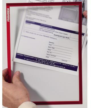 Dokumentenhalter FRANKEN Frame It X-tra!Line DIN A5 Hartfolie 5 St./Pack. FRANKEN