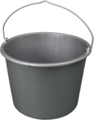 Baueimer GRIPLINE D 20l grau Ku.