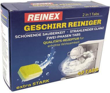 REINEX Spülmaschinentabs 2-Phasen 1012 40 St./Pack.