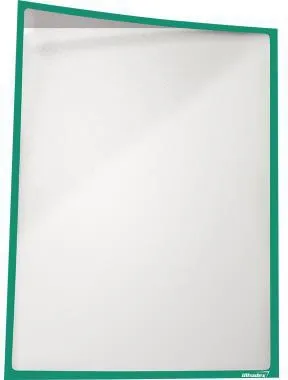 Ultradex Infotasche 889001 DIN A4 magnetisch grün 5 St./Pack