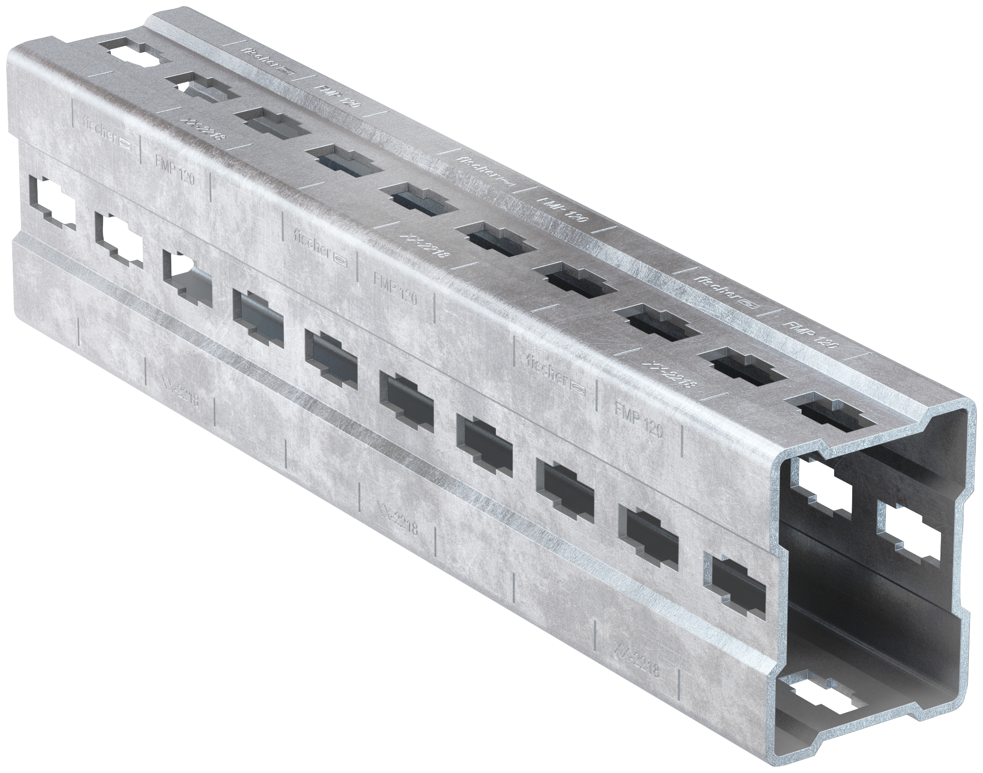 fischer Montageprofil FMP 120 - 6 m
