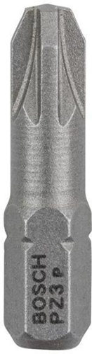 Bosch Schrauberbit Extra-Hart ISO1173 C6.3 PZ 3 L.25mm 1/4Zoll-Außen-6kt 100er Pack