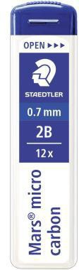 STAEDTLER Feinmine Mars micro carbon 250 07-2B 0,7mm 12 St./Pack.