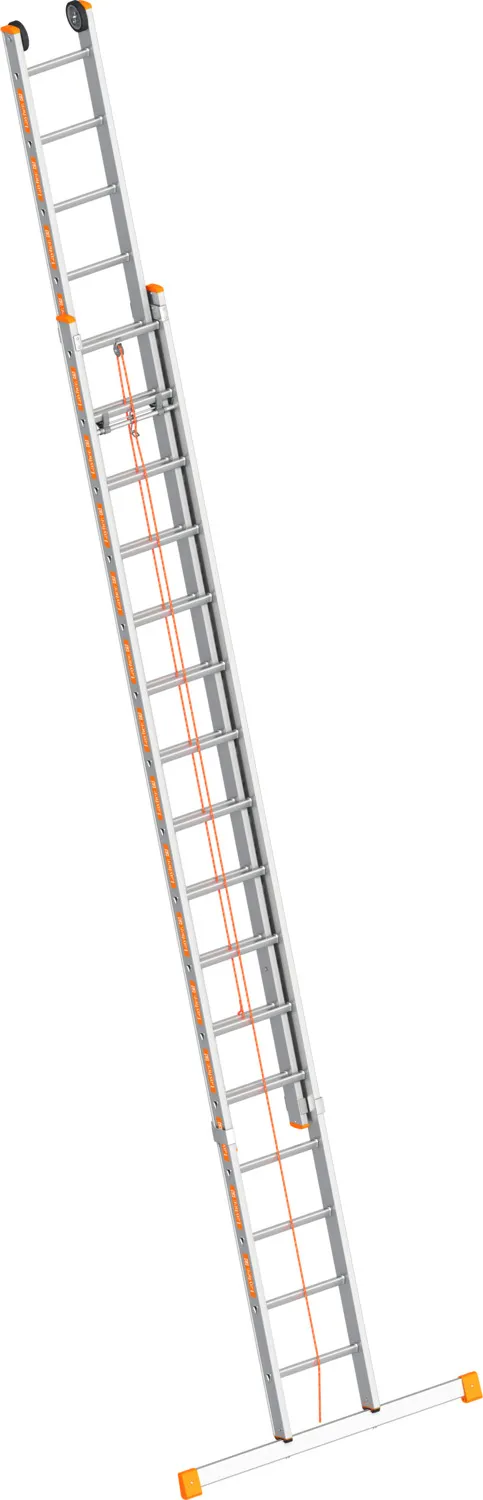 Layher Seilzugleiter TOPIC 1037 2x16 Sprossen mit Traverse
