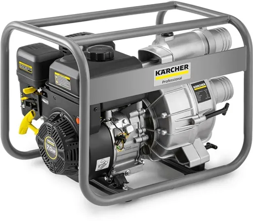 Kärcher Schmutzwasserpumpe WWP 45 Leistung 5,1kW Förderhöhe 25m Benzin Korgröße 30mm