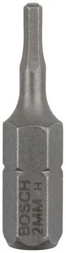 Bosch Schrauberbit Extra-Hart ISO1173 C6.3 HEX 2 L.25mm 1/4Zoll-Außen-6kt 3St.